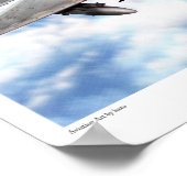 Aviation Art Poster "F-15DJ JASDF  Eagle" ポスター (角)