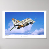 Aviation Art Poster "F-4 Phantom II" ポスター (正面)
