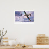 Aviation Art Poster "Kawanishi N1K2-J George" ポスター (キッチン)