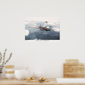 Aviation Art Poster "Mitsubishi G4M Betty" ポスター (キッチン)