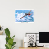 Aviation Art Poster "Nakajima B5N 九七式艦上攻撃機 "Kate" ポスター (ホームオフィス)
