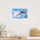Aviation Art Poster "Nakajima B5N 九七式艦上攻撃機 "Kate" ポスター (キッチン)