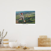 Aviation Art Poster "P-47 Thunderbolt" ポスター (キッチン)