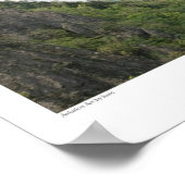 Aviation Art Poster "Winged Samurai Zero" ポスター (角)