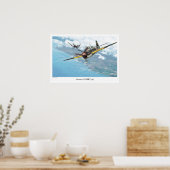 Aviation Art Poster "Yokosuka D4Y Judy" ポスター (キッチン)