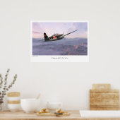 Aviation Art Poster "Yokosuka D4Y Judy "彗星" ポスター (キッチン)