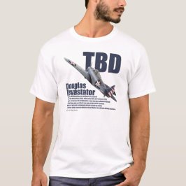 Aviation Art T-shirt “Douglas TBD Devastator" Tシャツ