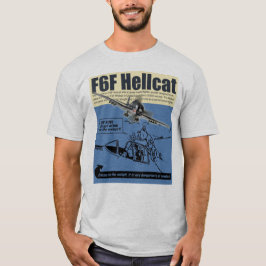 Aviation Art T-shirt “F6F Hellcat" Tシャツ