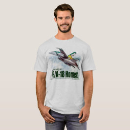 Aviation Art T-shirt “F/A-18 Hornet" Tシャツ