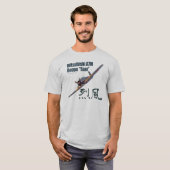 Aviation Art T-shirt “Mitsubishi A7M "Sam"" Tシャツ (正面フル)