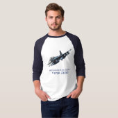 Aviation Art T-shirt "Mitsubishi F-2A" Tシャツ (正面フル)