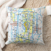 Aviation Chart クッション (ブランケット)