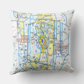 Aviation Chart クッション (裏面)