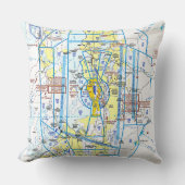 Aviation Chart クッション (正面)