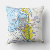 Aviation Chart クッション (裏面)