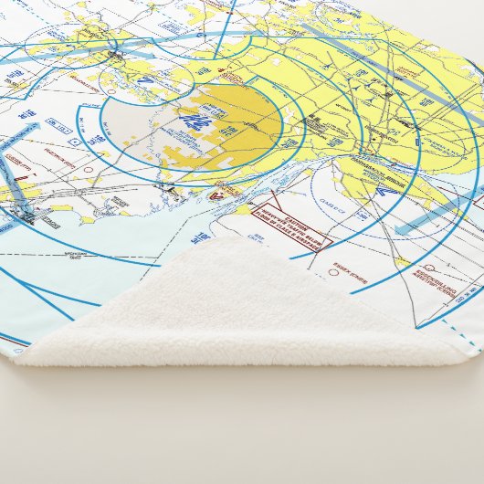 Aviation Chart シェルパブランケット (3/4)