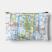 Aviation Chart Accessory Pouch アクセサリーポーチ (正面)