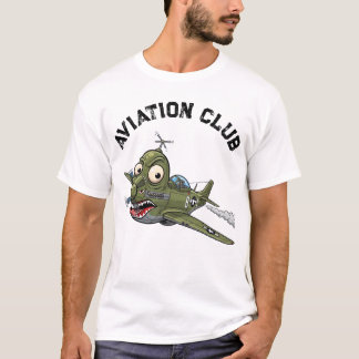 Aviation club tシャツ