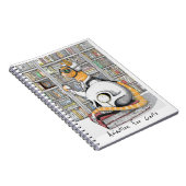 【AVIATION FOR CATS】スパイラルノート ノートブック (右側)