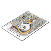 【AVIATION FOR CATS】スパイラルノート ノートブック (左側)