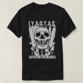 Aviation Ordnance IYAOYAS Tシャツ (デザイン正面)
