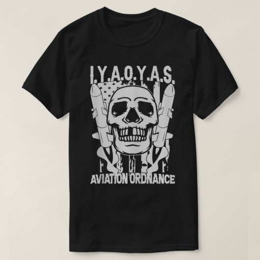 Aviation Ordnance IYAOYAS  Tシャツ (デザイン正面)