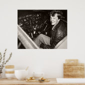 AVIATION PIONEER AMELIA EARHART -- 1937 ポスター (キッチン)