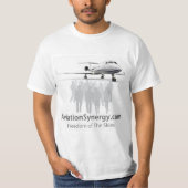 Aviation Synergy - Tシャツ – 男 (正面)