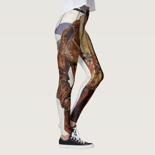 Aviator, 1917 by Joseph Christian Leyendecker レギンス (右)