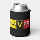 Aviator - AV8R -  缶クーラー (缶正面)