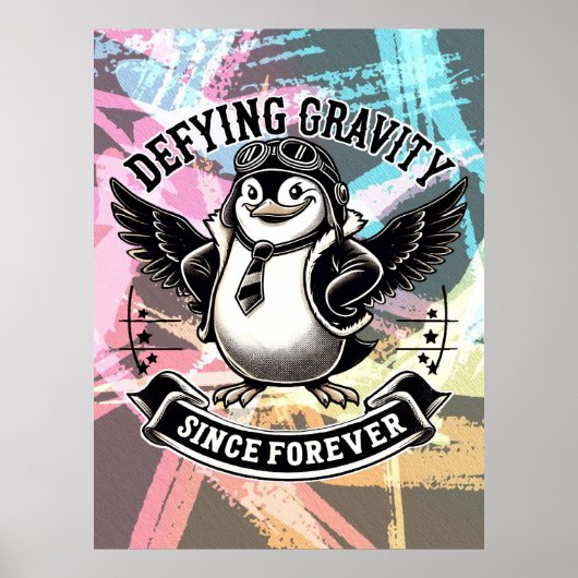 Aviator Penguin ポスター (正面)