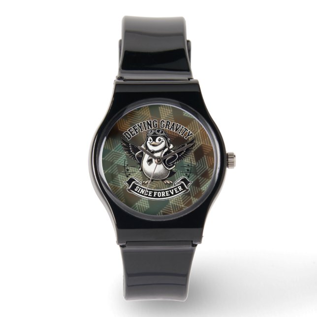 Aviator Penguin 腕時計 (正面)