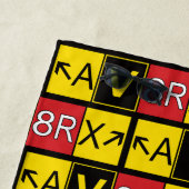 Aviatrix - AV8RX - ビーチタオル (インサイチュ)