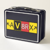 Aviatrix - AV8RX - メタルランチボックス (裏面)