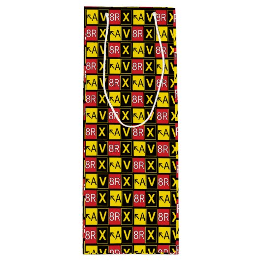 Aviatrix - AV8RX - ワインギフトバッグ (正面)