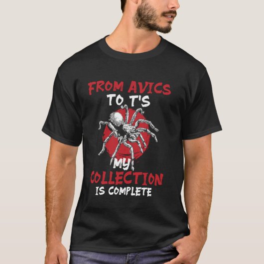AvicsからTsタランチュラバードスパイダーへ Tシャツ (正面)