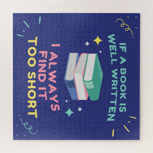 Avid Reader I - Jane Austen引用文 ジグソーパズル (横)