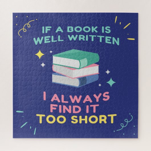 Avid Reader I - Jane Austen引用文 ジグソーパズル (縦)