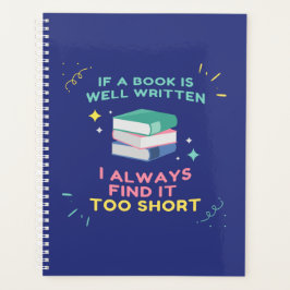 Avid Reader I - Jane Austen引用文 プランナー手帳