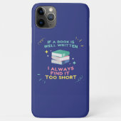 Avid Reader I - Jane Austen引用文 Case-Mate iPhoneケース (裏面)