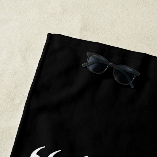 Avid Reader II - Jane Austen引用文 ビーチタオル (インサイチュ)