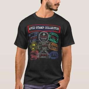 Avid Stamp Collector Travel Tee Tシャツ