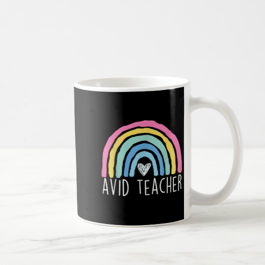 Avid Teacher Advancement Via Individual Appreciati コーヒーマグカップ (右)