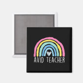 Avid Teacher Advancement Via Individual Appreciati マグネット (正面/裏面)
