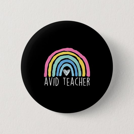 Avid Teacher Advancement Via Individual Appreciati 缶バッジ (正面)