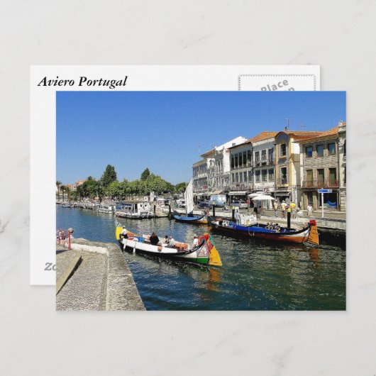 Avieroポルトガル ポストカード (正面/裏面)