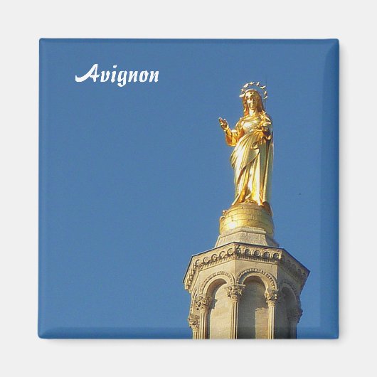Avignon、フランス磁石 マグネット (正面)