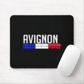 Avignon France Flag Travel Souvenir For Locals And マウスパッド (マウス)