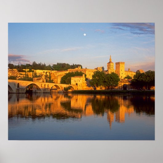 Avignon, Vaucluse, Provence,フランス,ローヌ ポスター (正面)