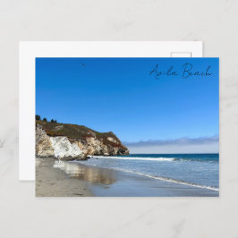 Avila Beach California Ocean Cliffs Photography ポストカード